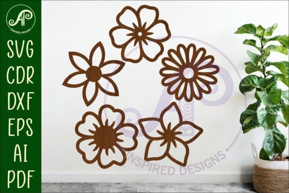 Download Flower Silhouette Cut out Designs 8 - Silhouette cut Collection