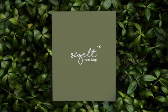 Download Leafy Garden Digital A4 Mockup - A4 mockup Collection