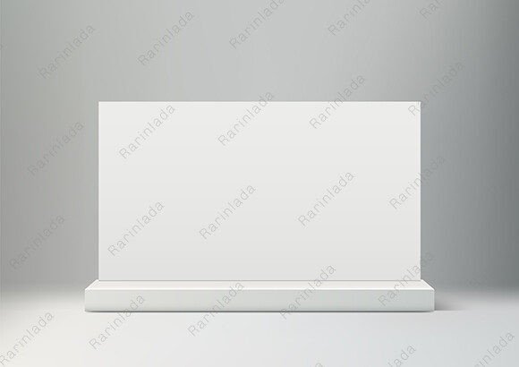 Download 3D Mockup Display White Platform - 3d mockup Collection